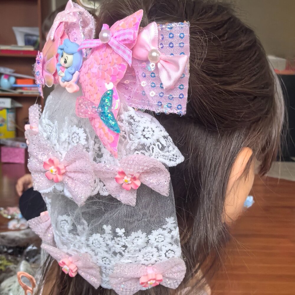 hair bow clip